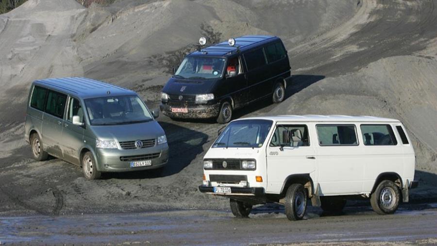 Quarante ans de transmission intégrale chez Volkswagen Véhicules Utilitaires