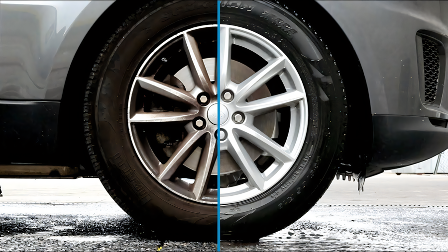 Le nettoyage professionnel des jantes et des pneus se développe