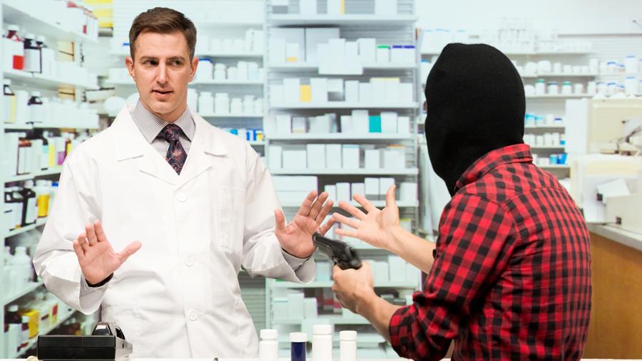 Geweld tegen apothekers in dalende lijn