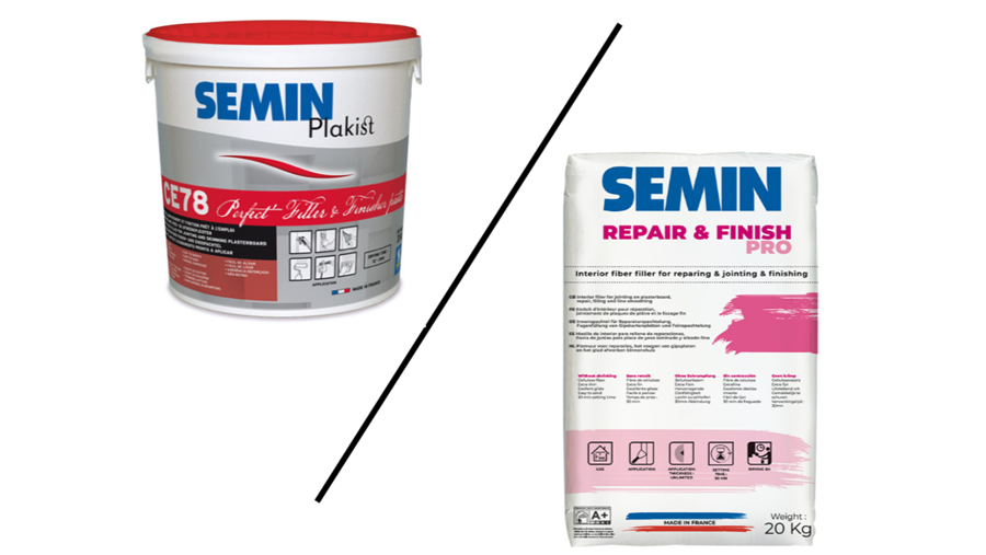 Finition et réparation parfaites des murs intérieurs