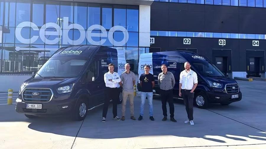 Cebeo met en service ses premières camionnettes électriques