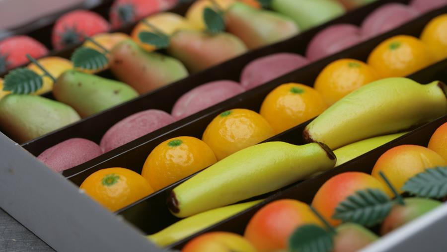 Le massepain de qualité supérieure à l'honneur dès les premiers jours d'automne