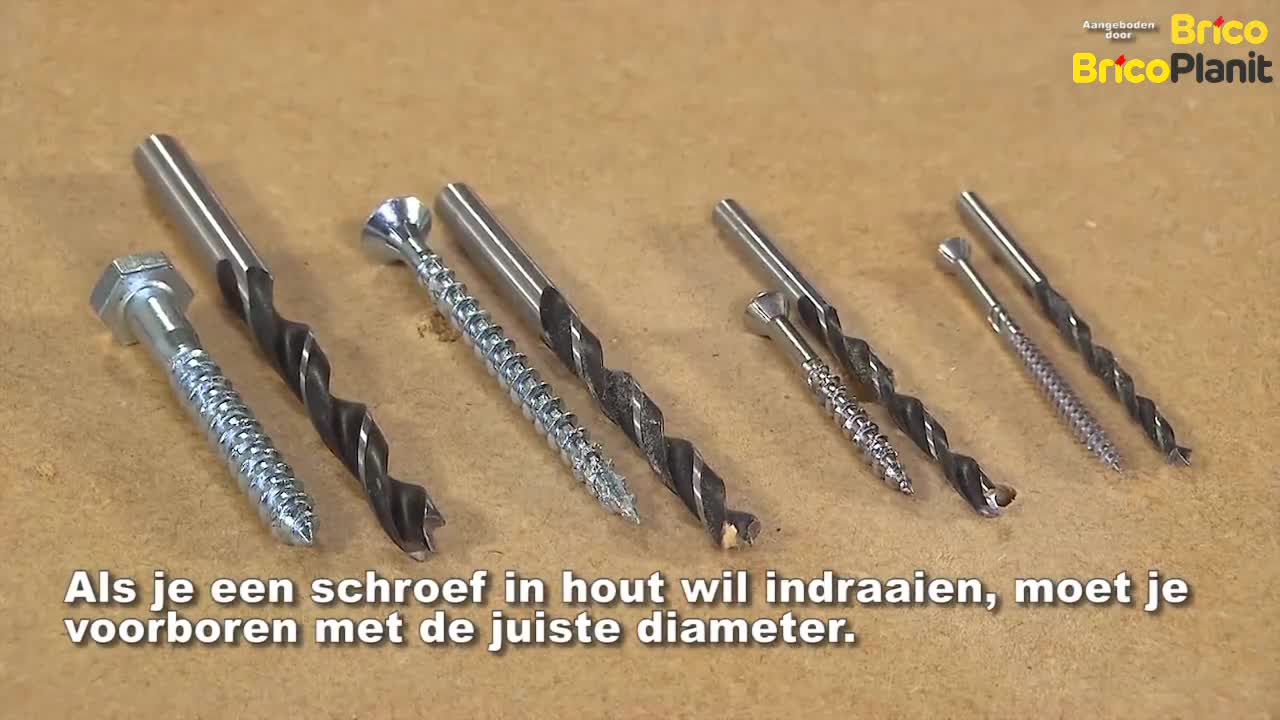 Zo boor je altijd juist voor
